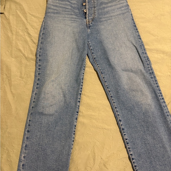 Ribcage Straight Ankle Jeans - Blue - Picture 3 of 3
